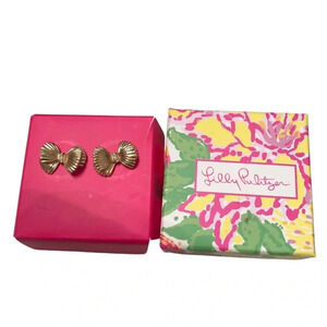 LILLY PULLITZER BOW EARRINGS
